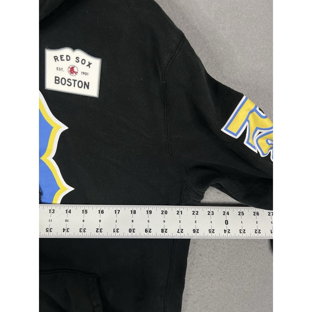 Boston Red Sox City Connect Hoodie Yellow SZ Large - Picture 4 of 8